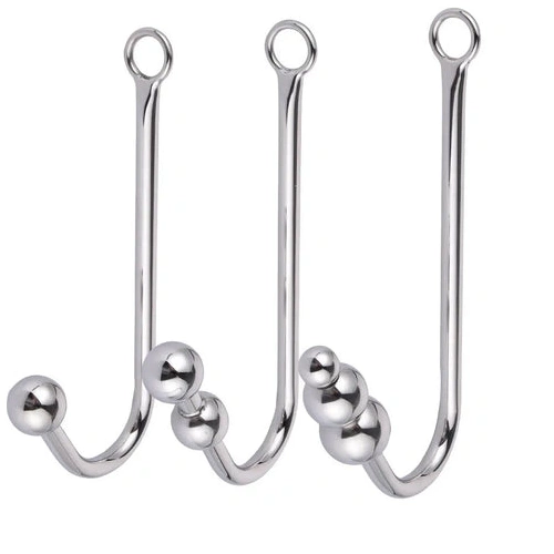 and Hook 5334 Collar Elegant Cuffs with Beaded Anal 1202